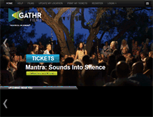 Tablet Screenshot of gathr.us